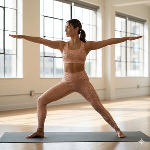 Nova Wild Leopard Metallic sport set